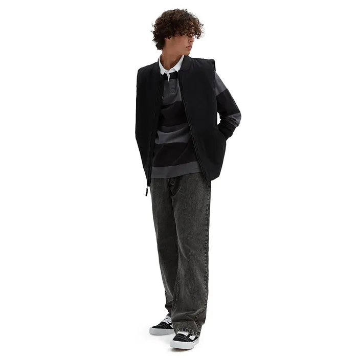 Vans View All Men Desert HiRugby Shirt Black