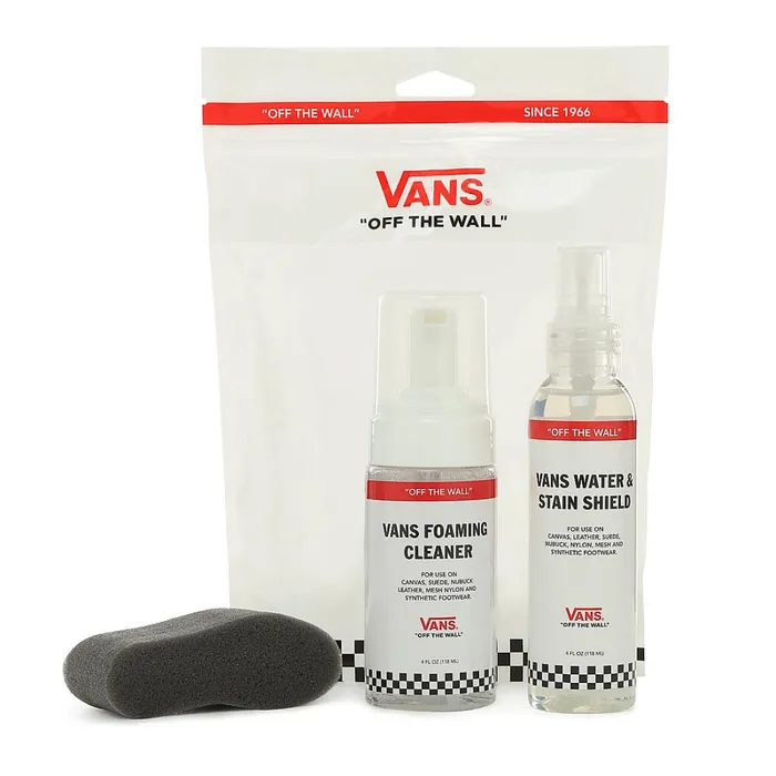 Vans View All Men Shoe Care Canvas Kit White Vans View All Men Shoe Care Canvas Kit White