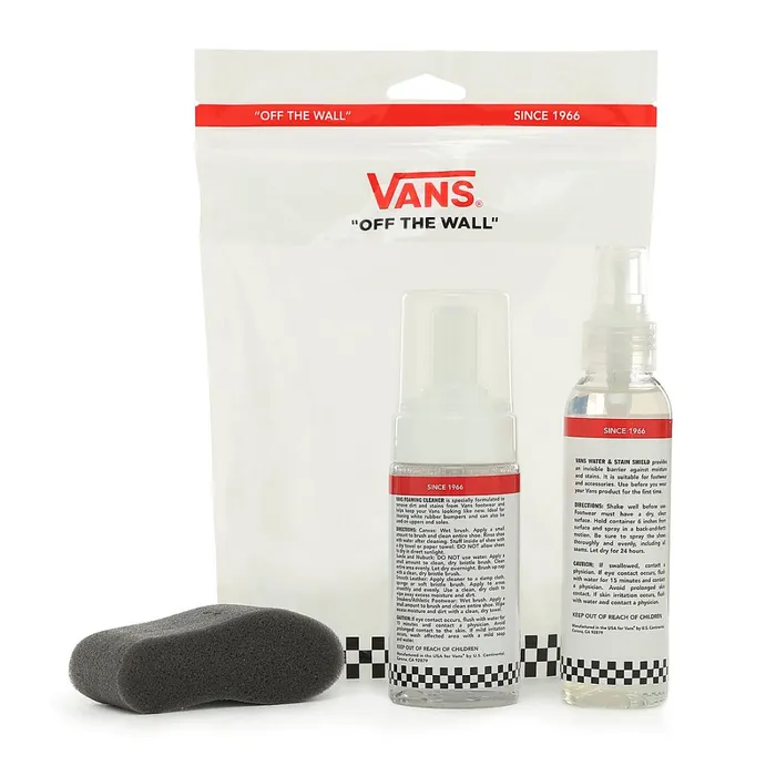 Vans View All Men Shoe Care Canvas Kit White Vans View All Men Shoe Care Canvas Kit White