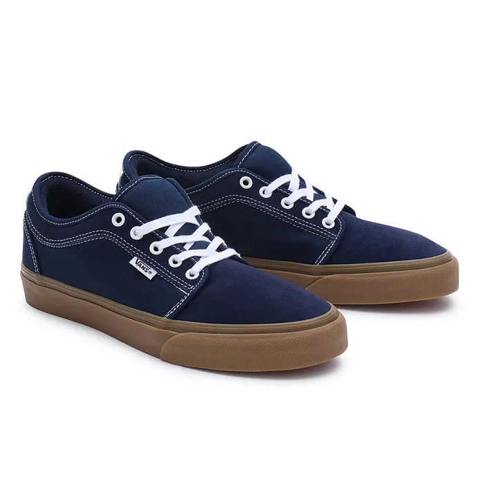 Vans View All Men Skate Chukka Low Shoes Blue
