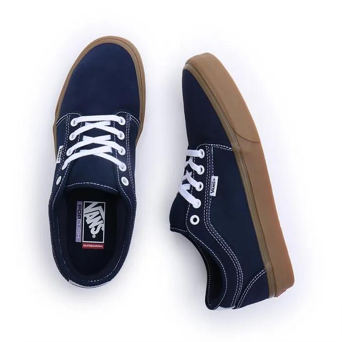 Vans View All Men Skate Chukka Low Shoes Blue