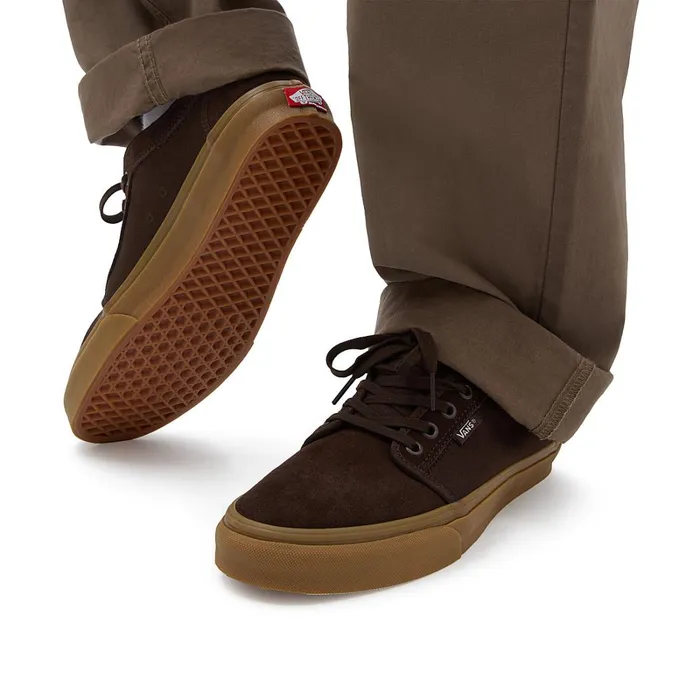Vans View All Men Skate Chukka Low Shoes Brown