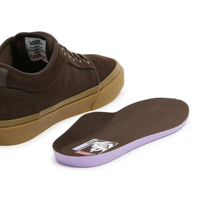 Vans View All Men Skate Chukka Low Shoes Brown