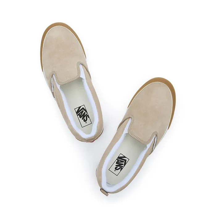 Vans View All Men Suede Knu Slip Shoes Beige