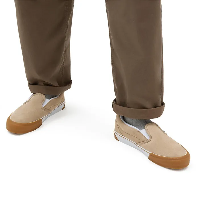 Vans View All Men Suede Knu Slip Shoes Beige