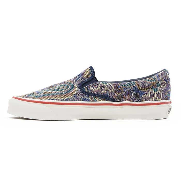 Vans View All Men Vault By X Nigel Cabourn OG Classic SlipOn LX Shoes Blue