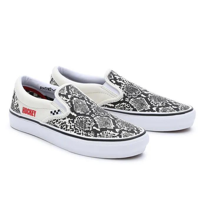 Vans View All Men X Hockey Skate SlipOn Shoes Brown