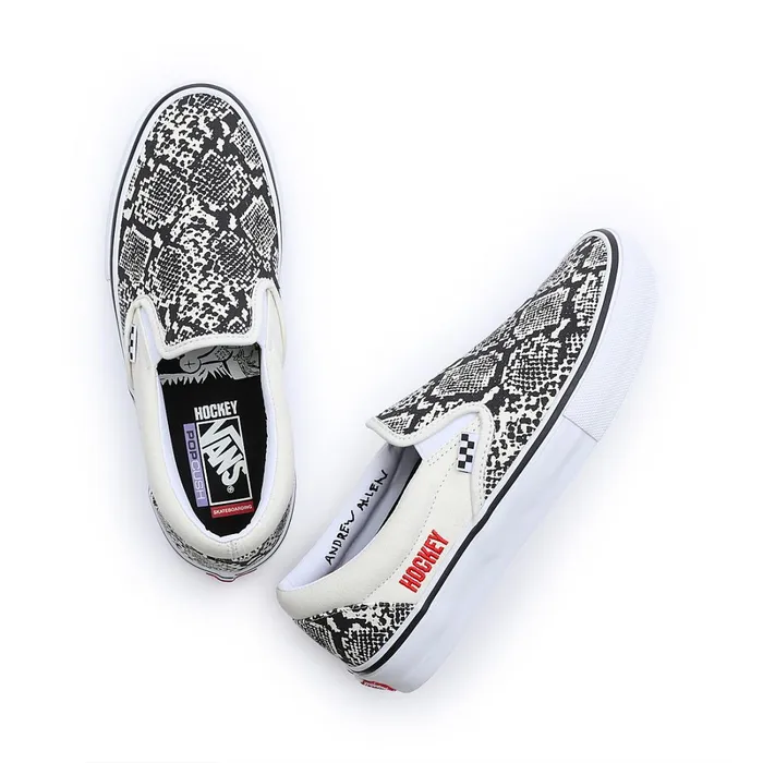 Vans View All Men X Hockey Skate SlipOn Shoes Brown