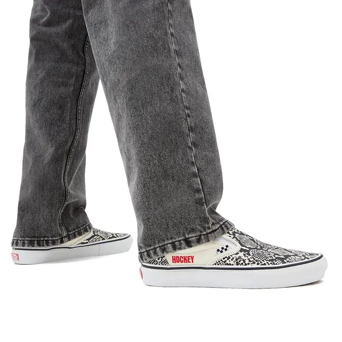 Vans View All Men X Hockey Skate SlipOn Shoes Brown
