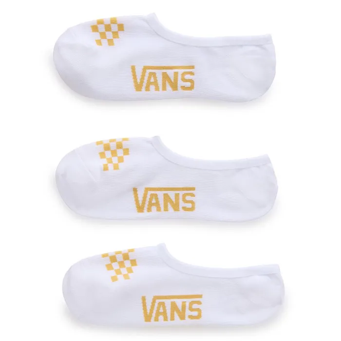 Vans View All Women Classic Canoodle Socks 3 Pairs Yellow