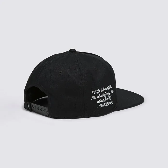 Vans View All Women Disney X Thats Me Snapback Hat Black