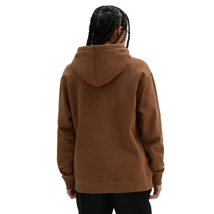 Vans View All Women Flying V Boyfriend Fit Pullover Hoodie Brown