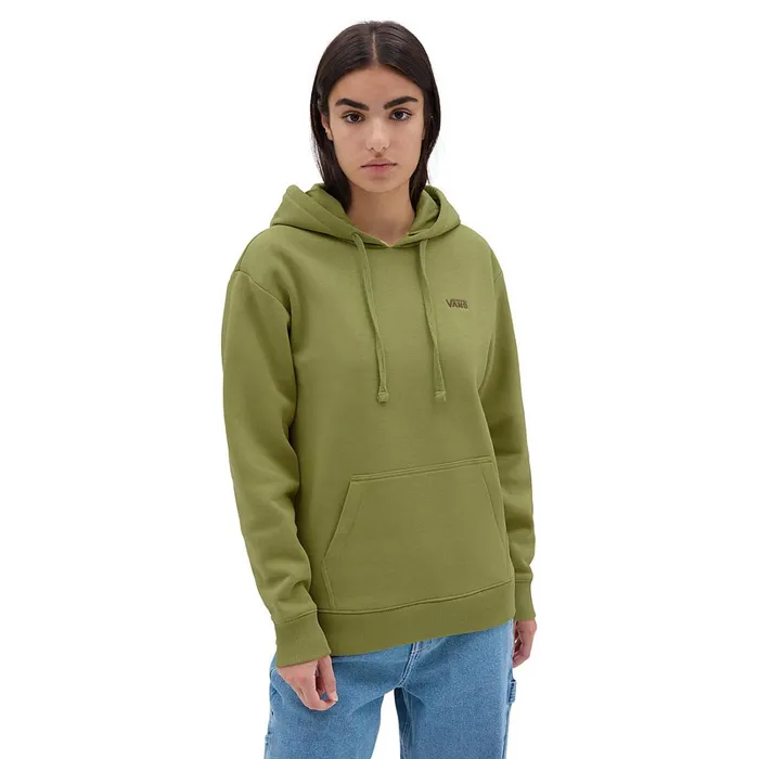 Vans View All Women Flying V Boyfriend Fit Pullover Hoodie Green