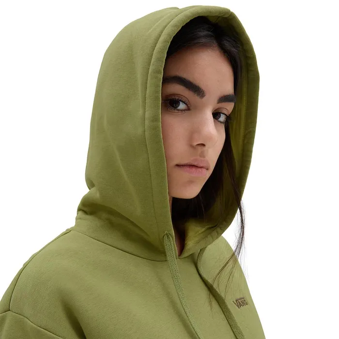 Vans View All Women Flying V Boyfriend Fit Pullover Hoodie Green