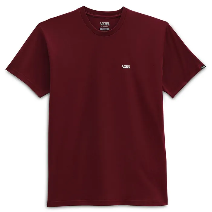 Vans View All Women Left Chest Logo Tshirt Red
