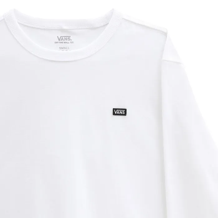 Vans View All Women Long Sleeve Off The Wall TShirt White