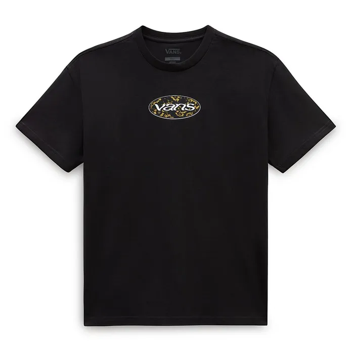 Vans View All Women Og Oval Bloom Oversized TShirt Black