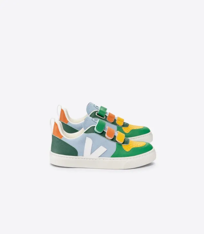 VEJA V10 Kids V10 SUEDE MULTICO STEEL