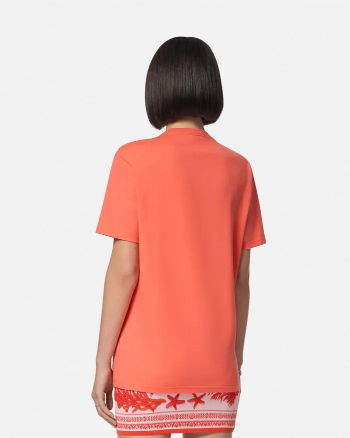 Versace 1978 ReEdition Logo TShirt 2r440 Women TShirts and Sweatshirts