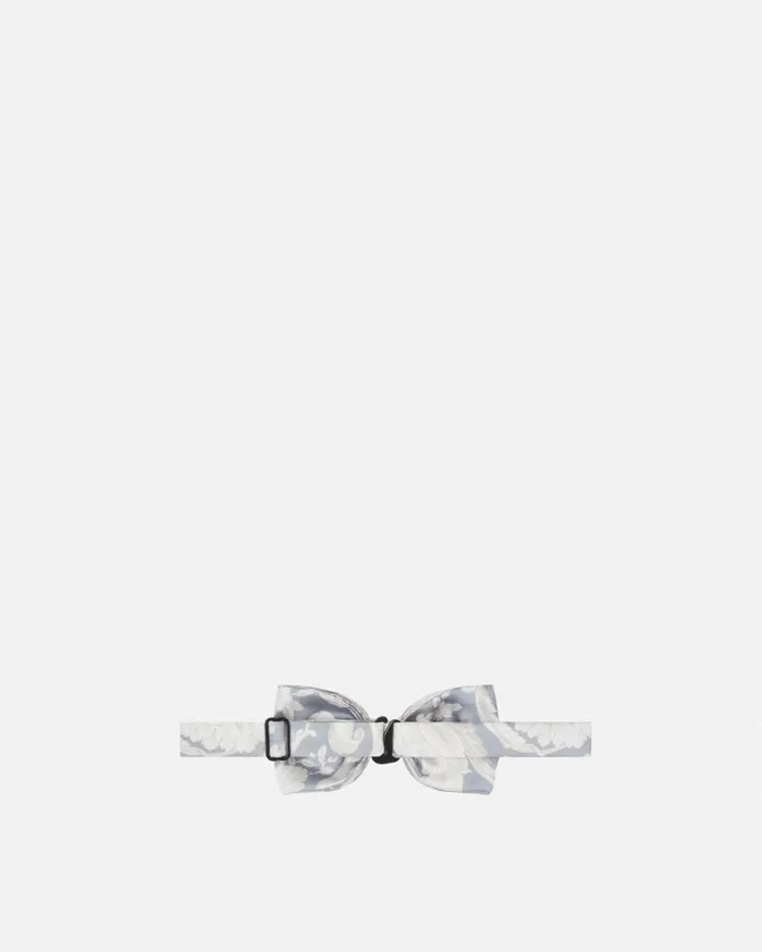 Versace Barocco Bow Tie Gray Kids Bags and Accessories
