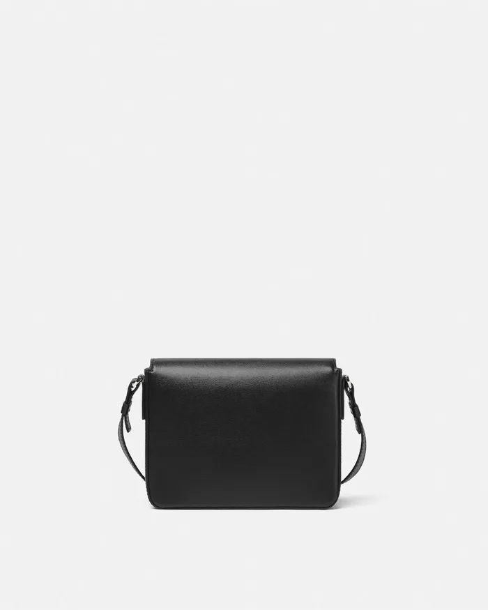 Versace Cargo Messenger Bag Blacksilver Men Crossbody and Messengers