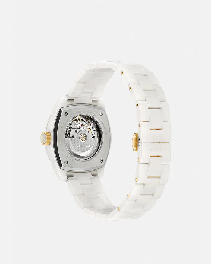 Versace Dv One Automatic Watch White Women Watches