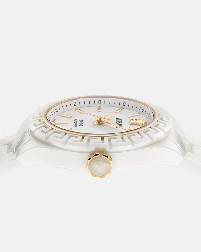 Versace Dv One Automatic Watch White Women Watches
