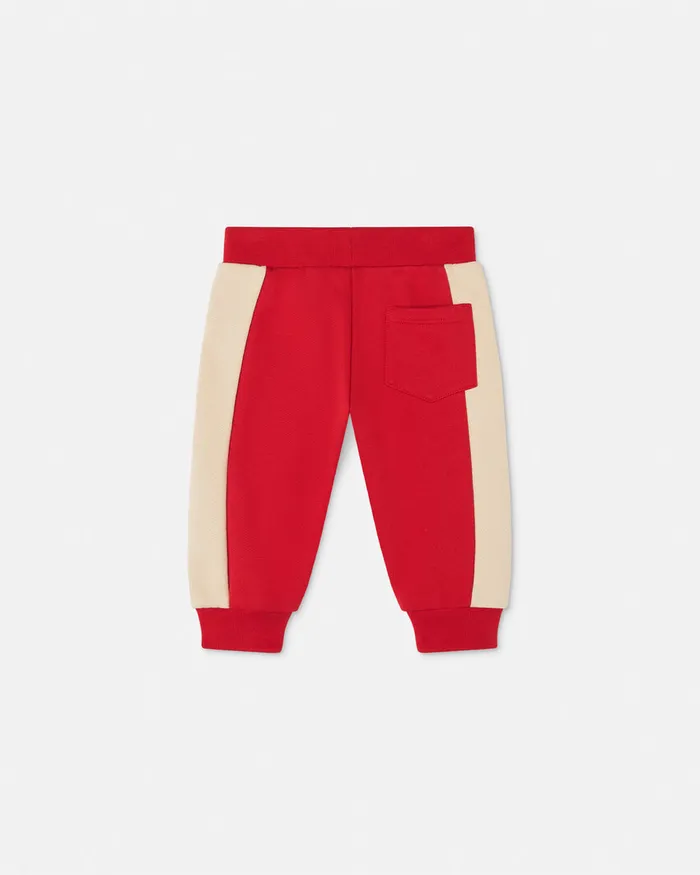 Versace Logo Baby Sweatpants Red Kids Pants