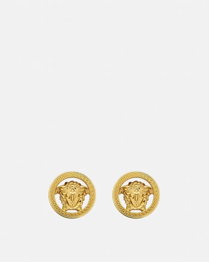 Versace Medusa 03995 Earrings Light Gold Women Earrings