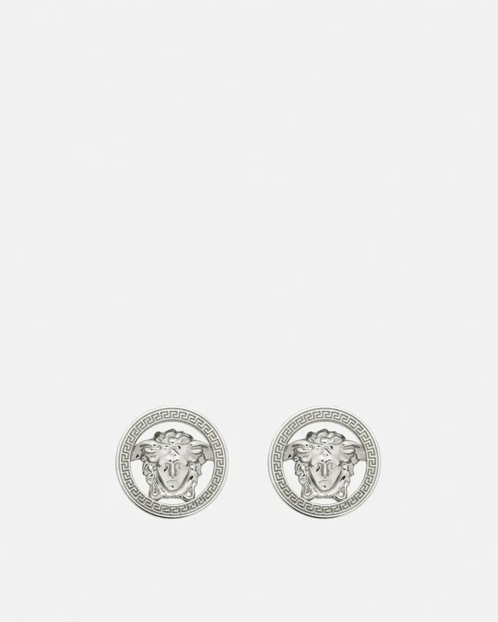 Versace Medusa 03995 Earrings Silver Women Earrings