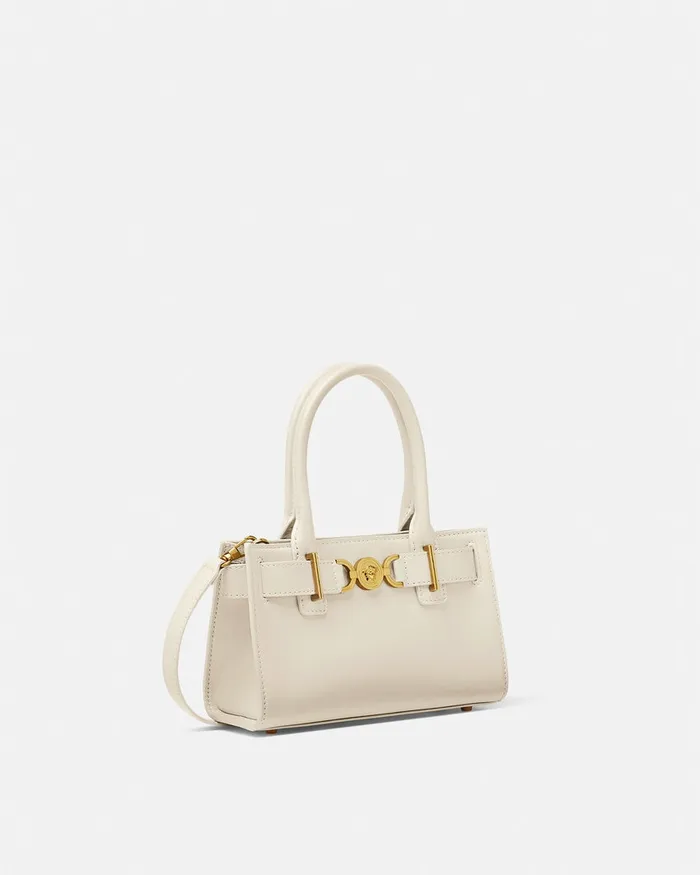 Versace Medusa 03995 Small Tote Bag Beige Women Totes