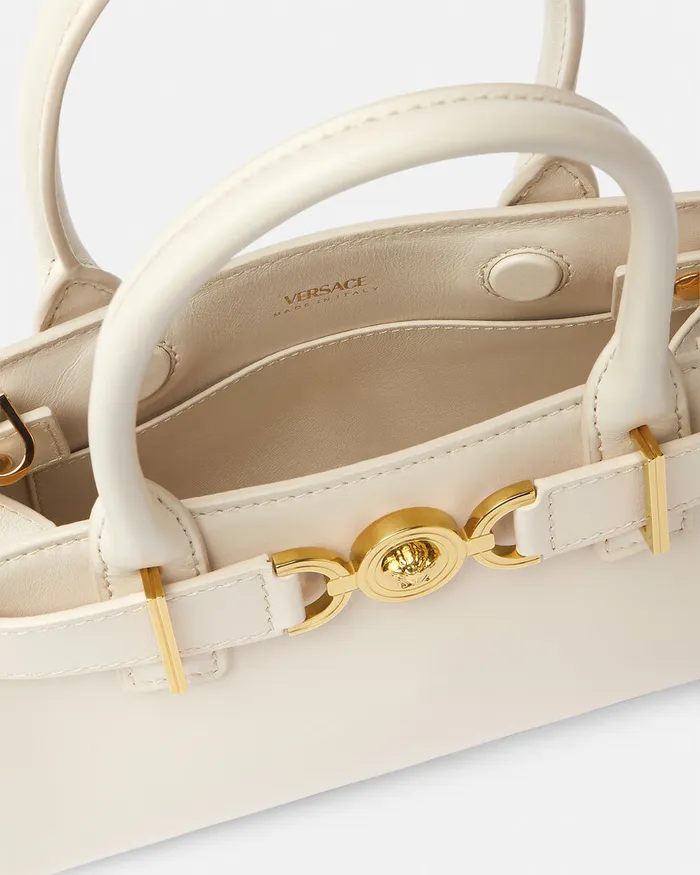 Versace Medusa 03995 Small Tote Bag Beige Women Totes