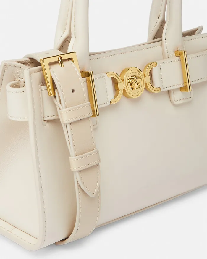 Versace Medusa 03995 Small Tote Bag Beige Women Totes