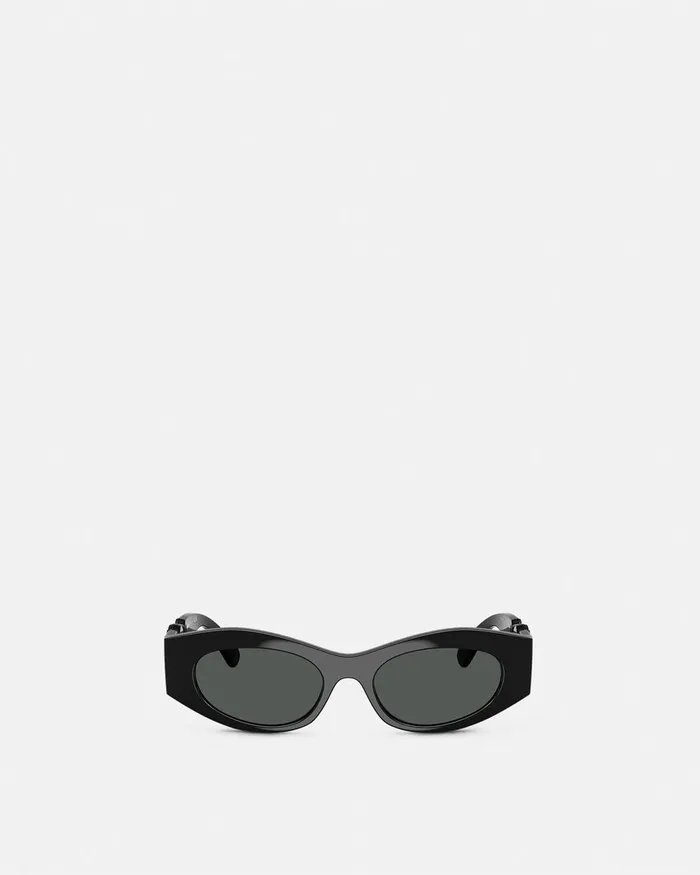 Versace Medusa Biggie CatEye Sunglasses Black Women Sunglasses