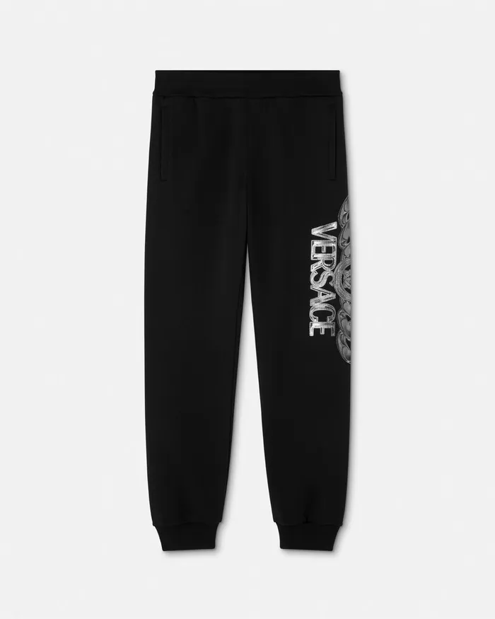 Versace Medusa On Chain Sweatpants Blackprint Men Sweatshirts