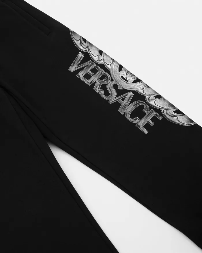 Versace Medusa On Chain Sweatpants Blackprint Men Sweatshirts