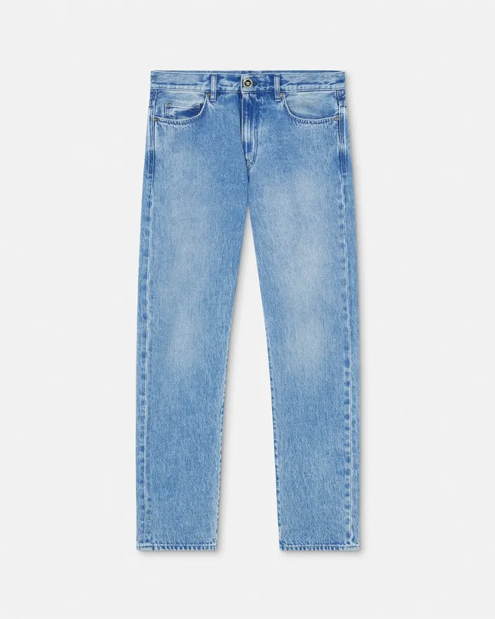 Versace Regular Fit Jeans Blue Men Pants and Shorts