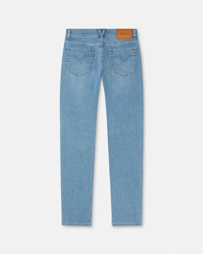 Versace SlimFit Jeans Blue Men Pants and Shorts