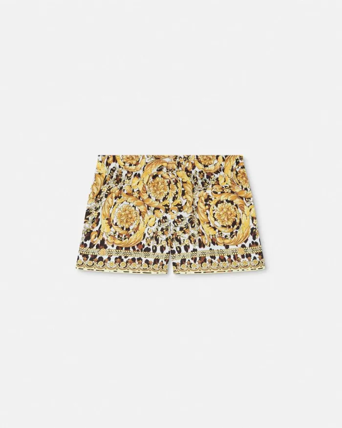 Versace Wild Barocco Swim Shorts Print Men Swimwear