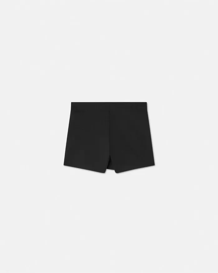 Versace Wrap Shorts Black Kids Pants and Skirts