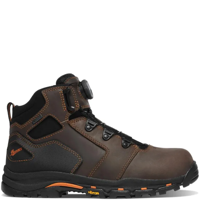 Vicious BOA 45quot BrownOrange Composite Toe NMT Men Danner Boots