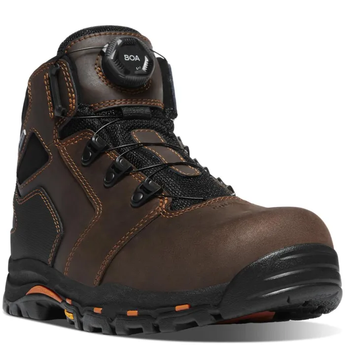 Vicious BOA 45quot BrownOrange Composite Toe NMT Men Danner Boots