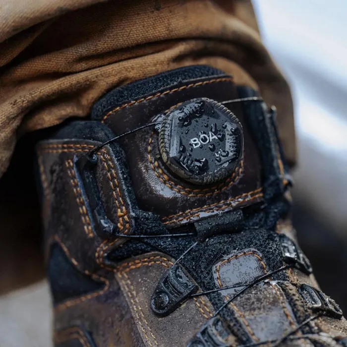 Vicious BOA 45quot BrownOrange Composite Toe NMT Men Danner Boots