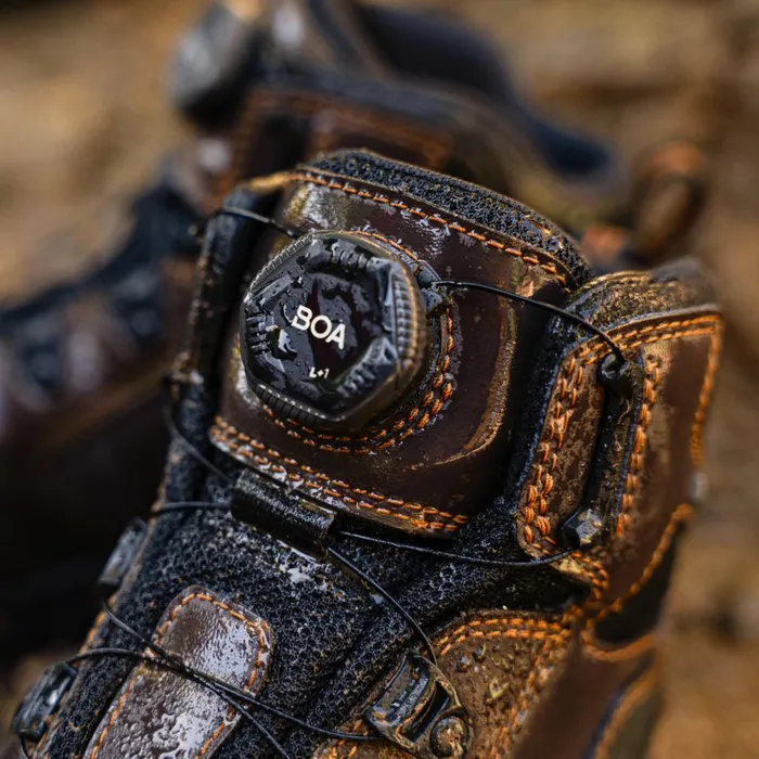 Vicious BOA 45quot BrownOrange Composite Toe NMT Men Danner Boots
