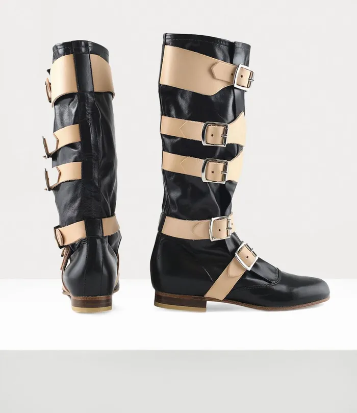 Vivienne Westwood Boots Women Pirate Boot Black