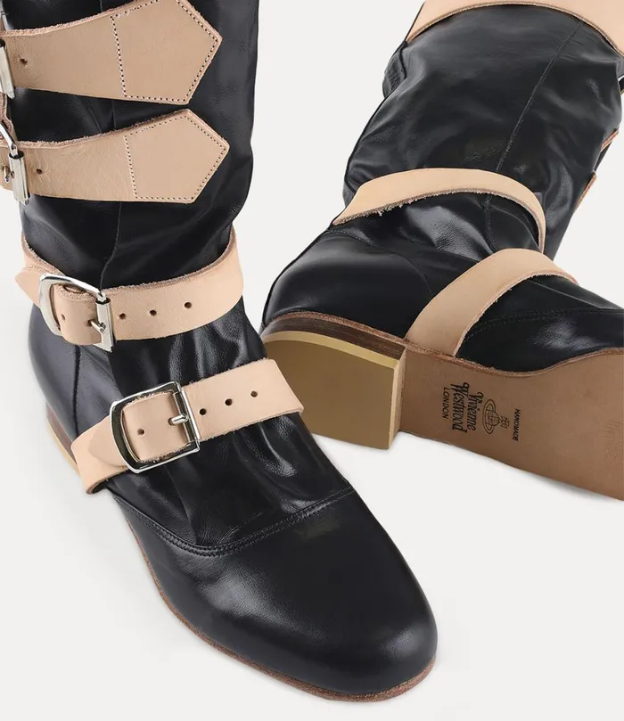 Vivienne Westwood Boots Women Pirate Boot Black