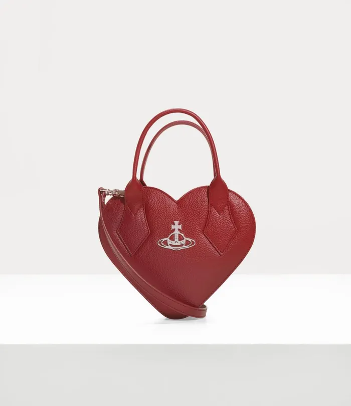 Vivienne Westwood Crossbody Bags Women Josephine Heart Crossbody Bag Red