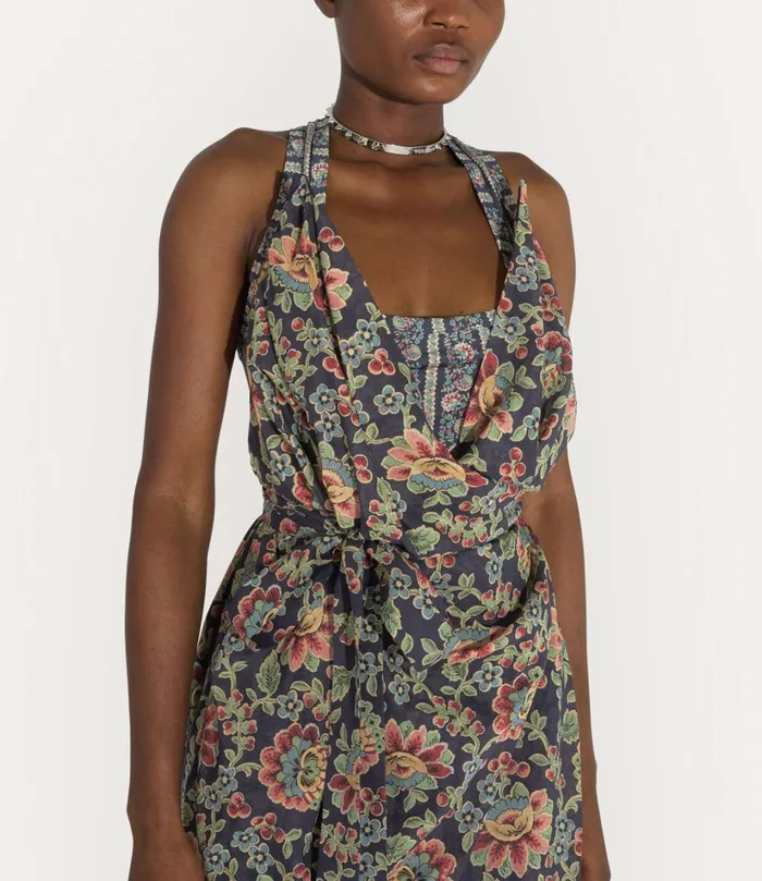 Vivienne Westwood Dresses Women Betty Ballerina Dress Flowers