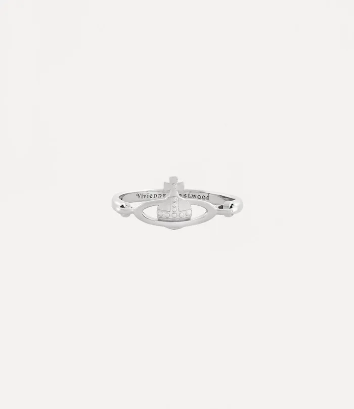Vivienne Westwood Rings MenWomen Vendome Ring Platinum