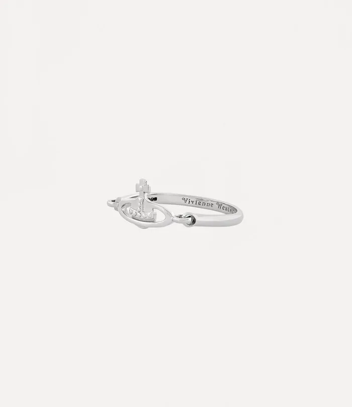 Vivienne Westwood Rings MenWomen Vendome Ring Platinum